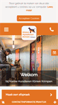 Mobile Screenshot of kleinehuisdierenkliniek.nl